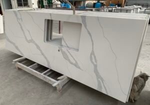 Calacatta Quartz countertops