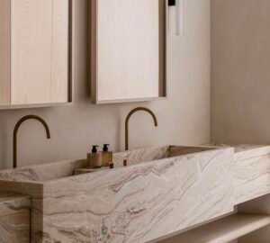Quartz bathroom countertops