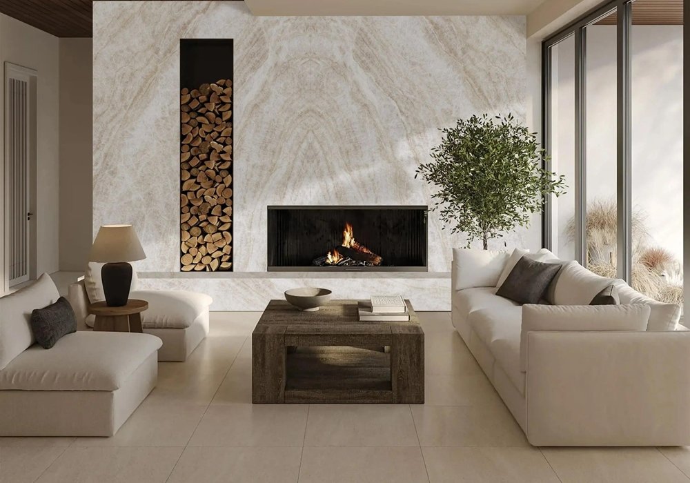 non-combustible surround