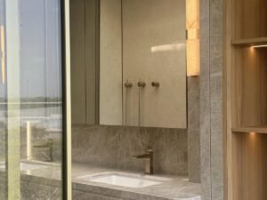 Taj Mahal quartzite commercial projects