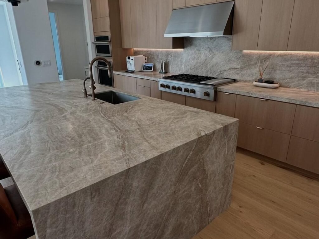 leathered taj mahal quartzite