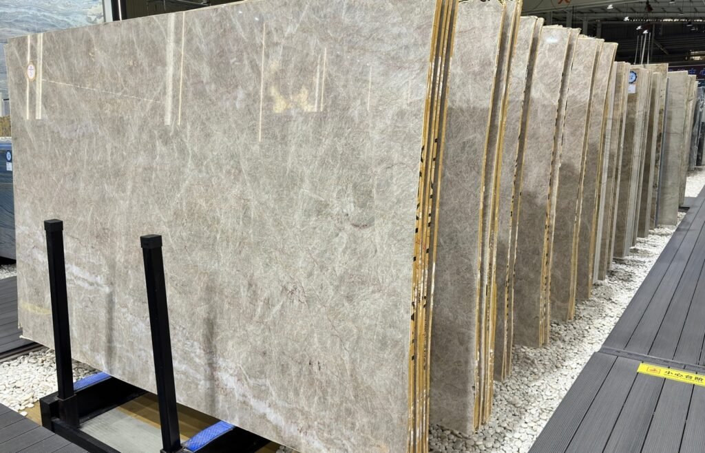 taj mahal quartzite kitchen