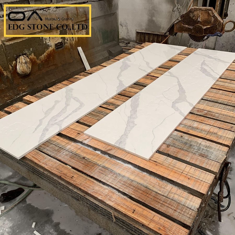 Calacatta quartz countertops