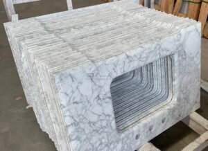 Carrara Marble Bathroom Vanity