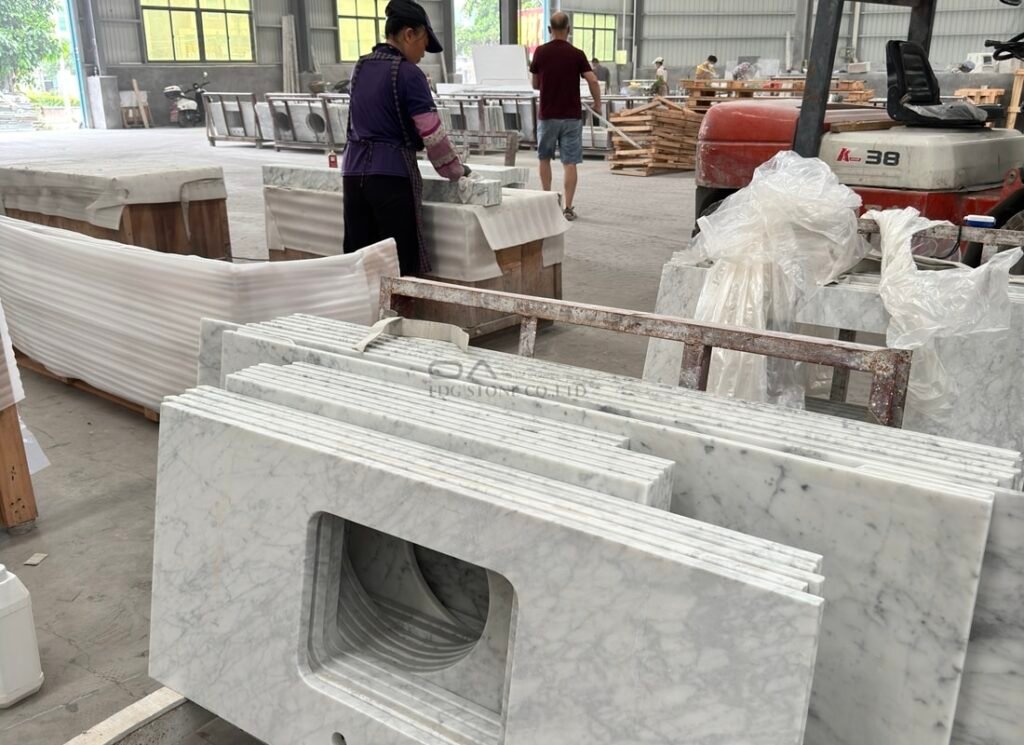 Carrara marble inventory management