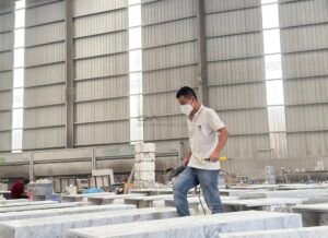 Carrara white marble project procurement