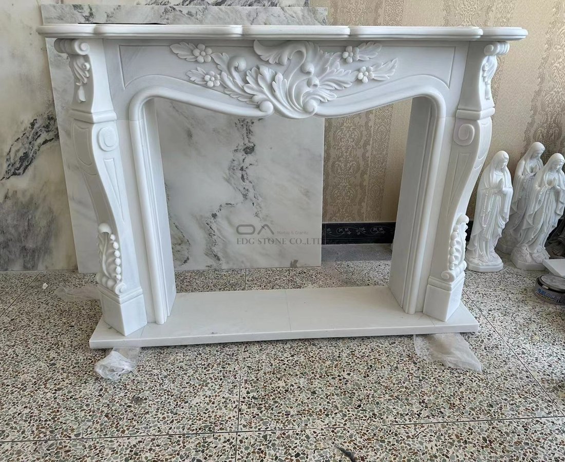 Marble Fireplace Mantel