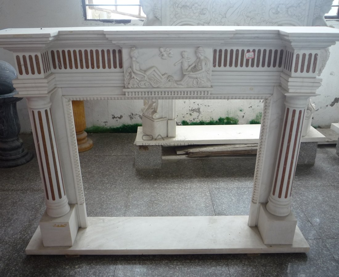 Marble fireplace Wall