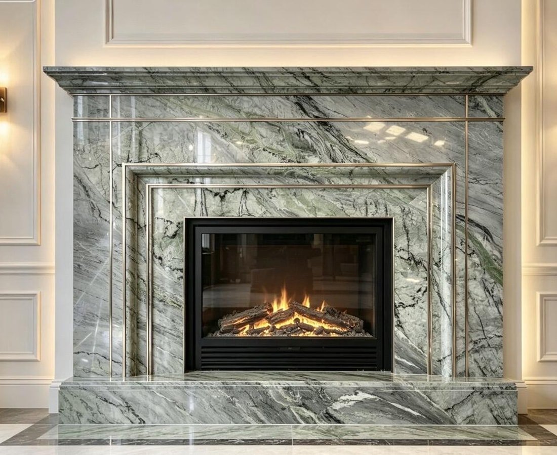 Marble fireplace factory