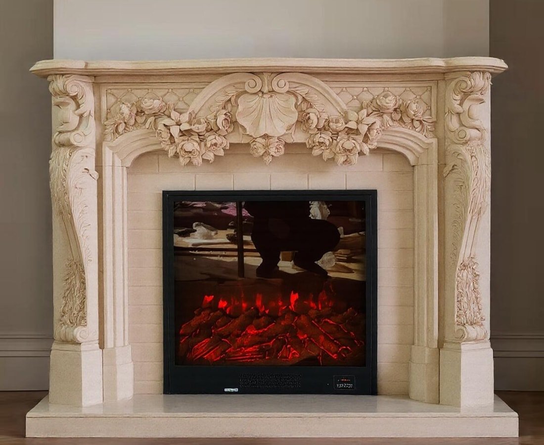 Marble fireplace supplier