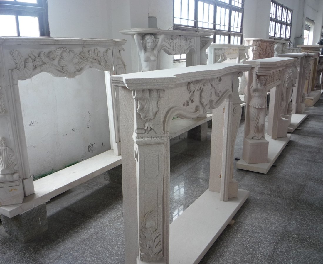 Marble fireplace surround canada