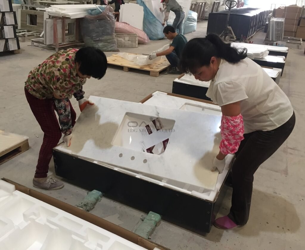 bathroom vanity tops with sink