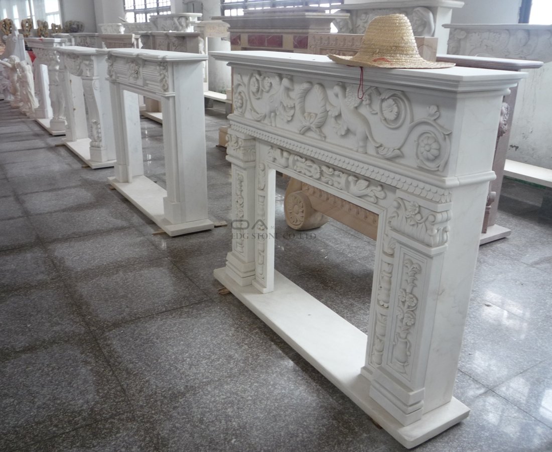 how to clean marble fireplace