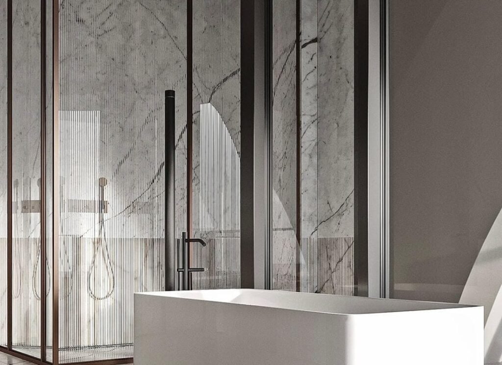 marble washroom countertop