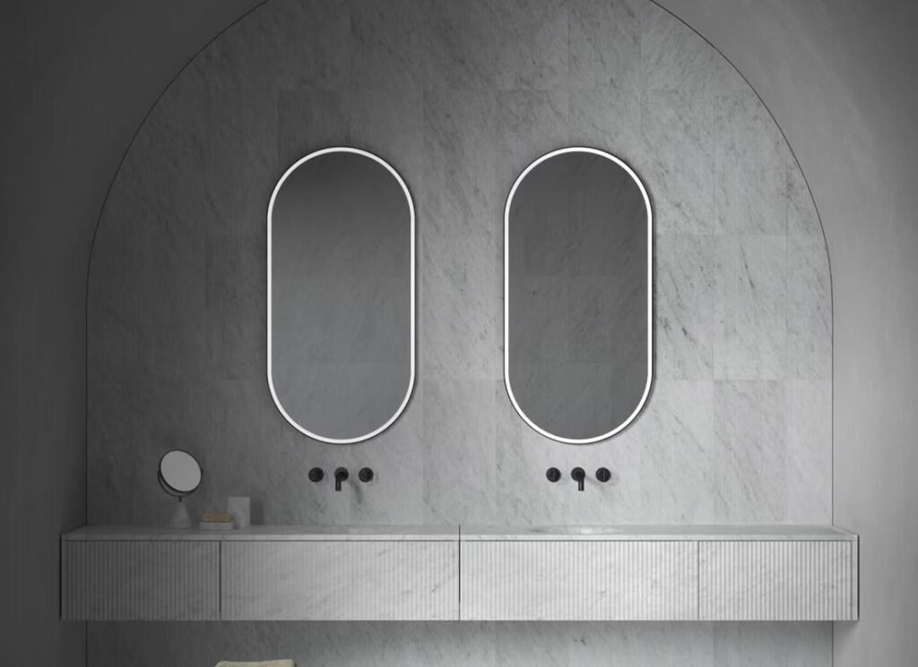 public restroom countertop