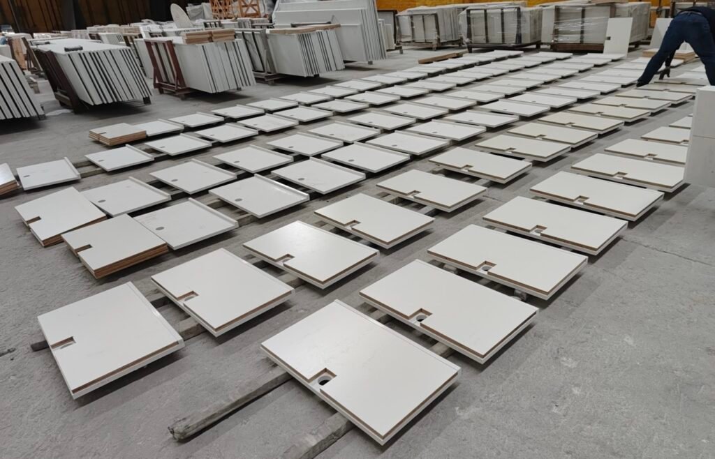 quartz bathroom countertops