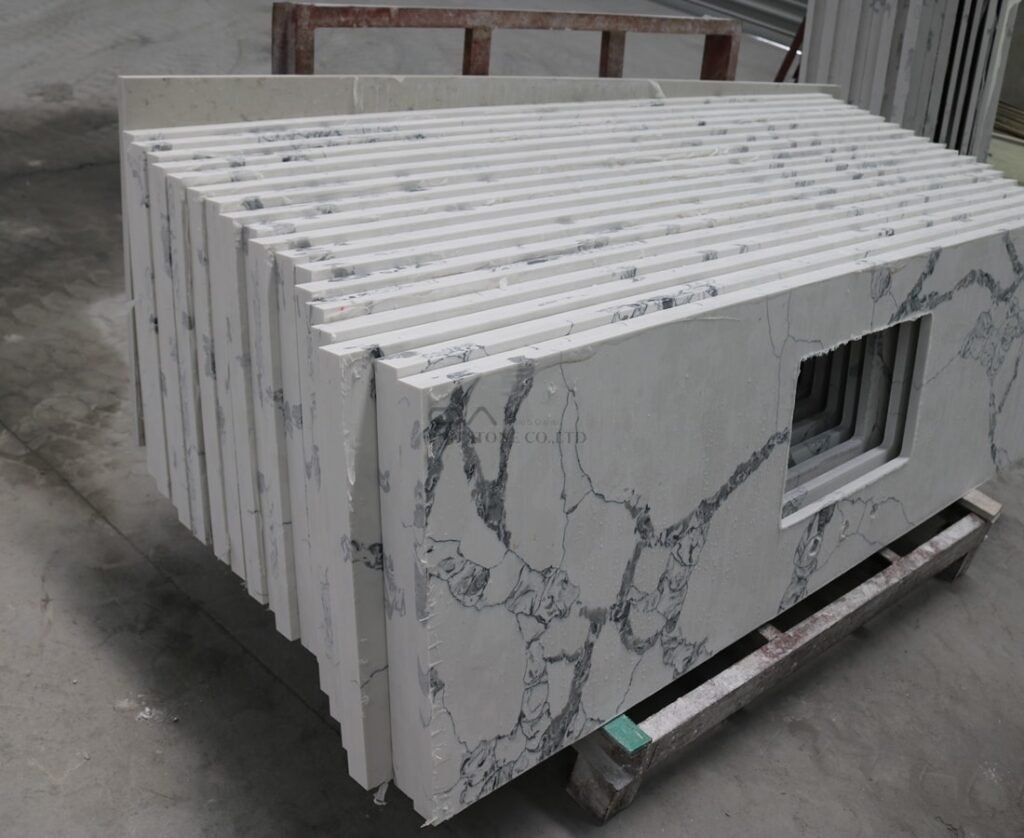 quartz bathroom countertops