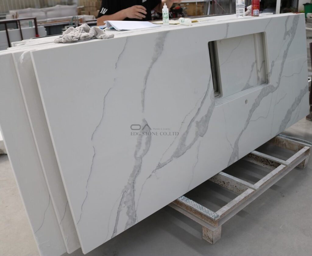 quartz kitchen cleaning