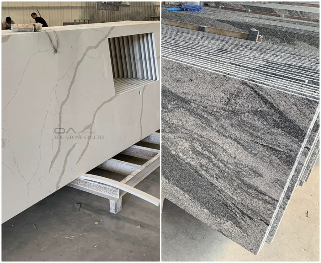 quartz vs granite countertops