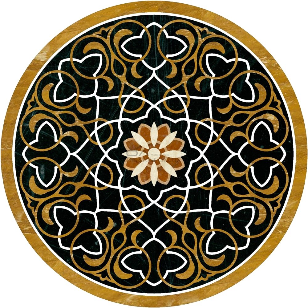 stone medallions for outdoors