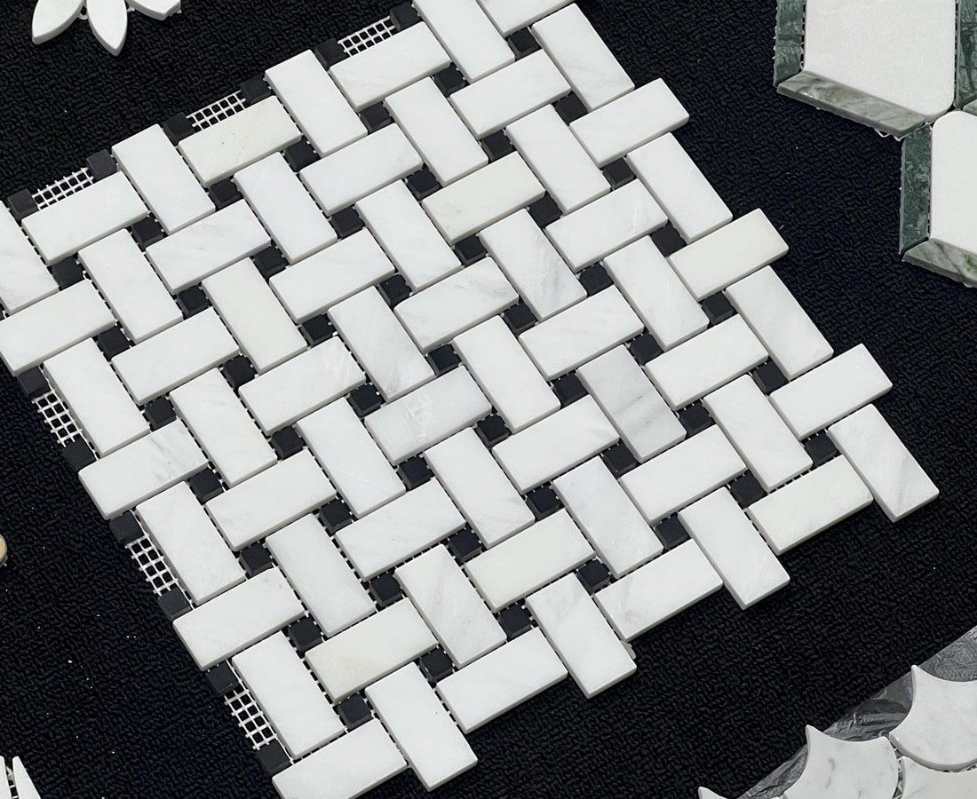 stone mosaic tile home depot