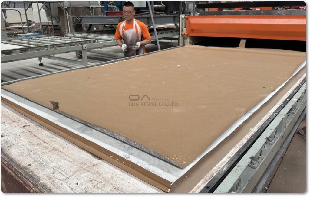 EDG Quartz Slab Manufacture Process