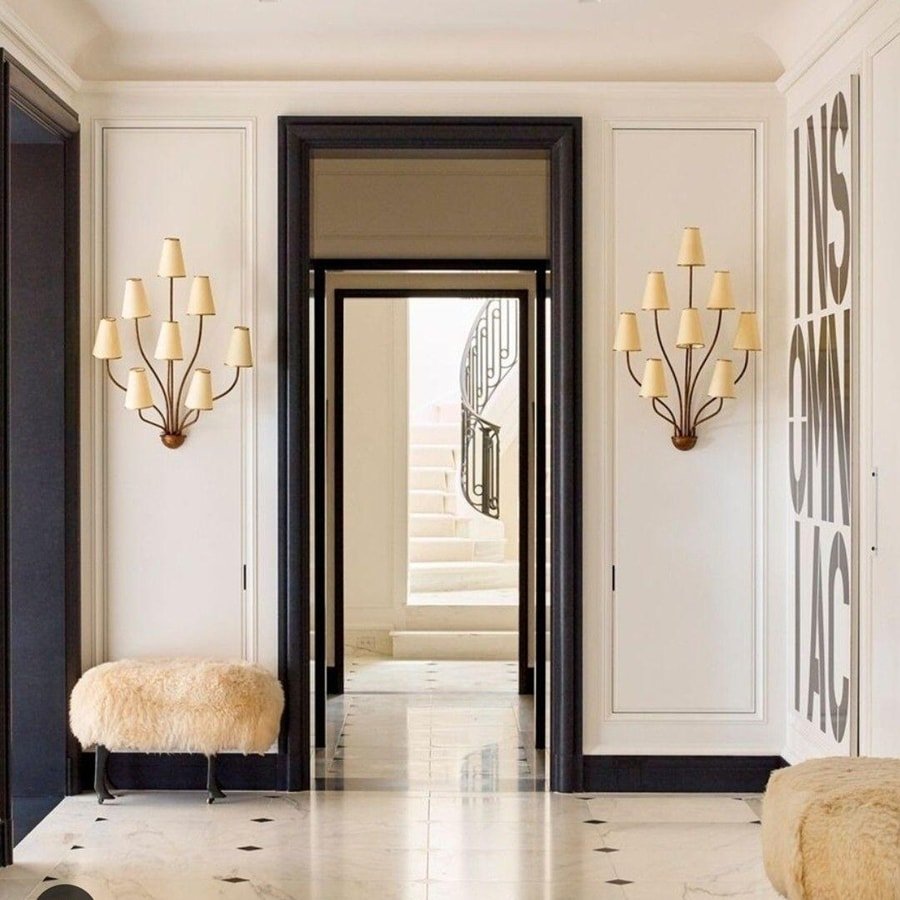 Elegant decorative stone line border designs
