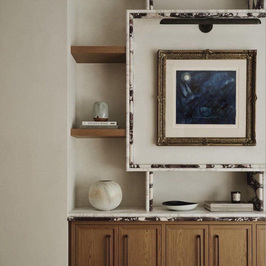 Wall transitions and stonewall border decoration
