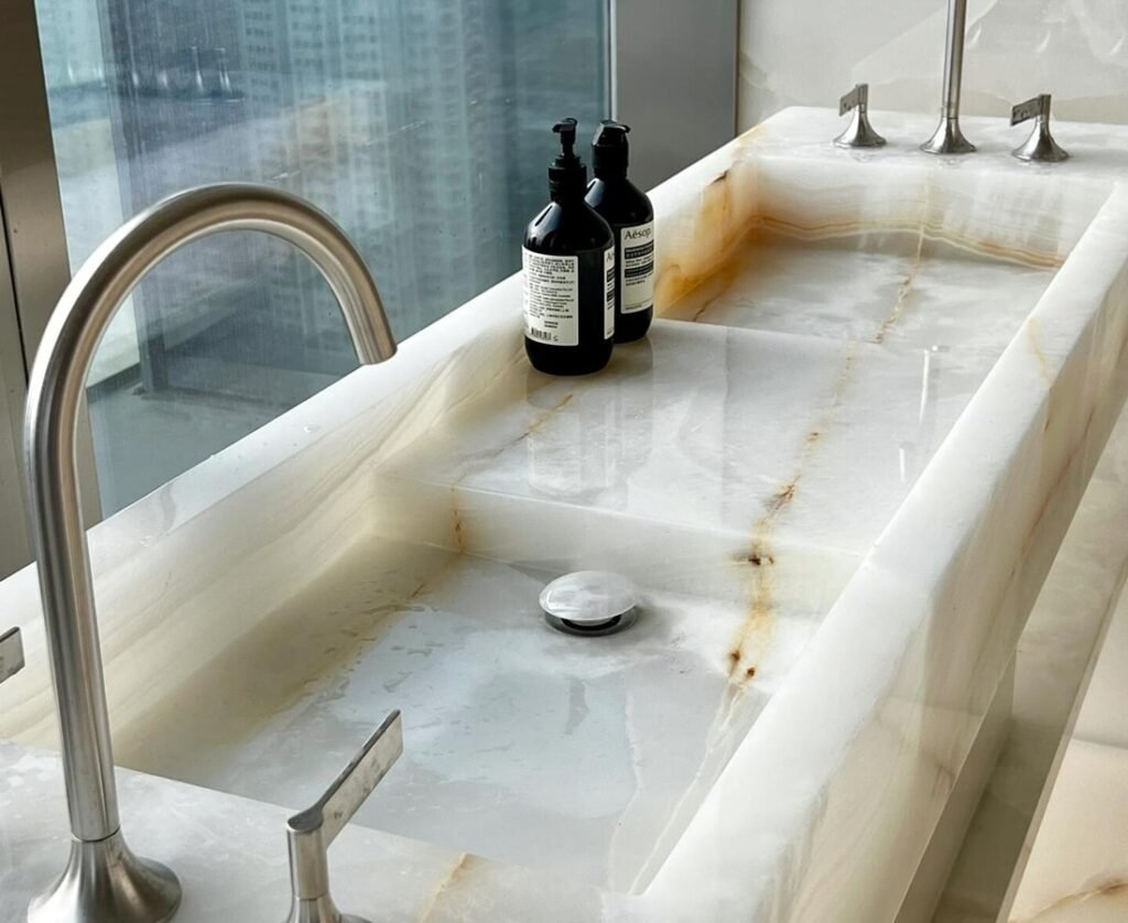 bathroom vanity tops double sink