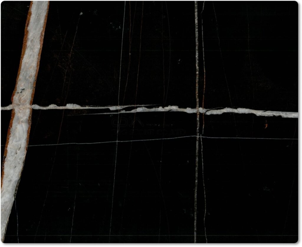 black marble slabs