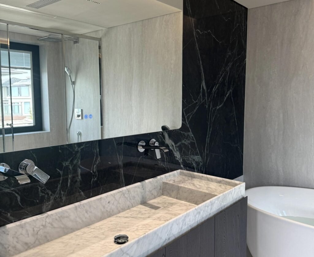 integrated sink vanity tops