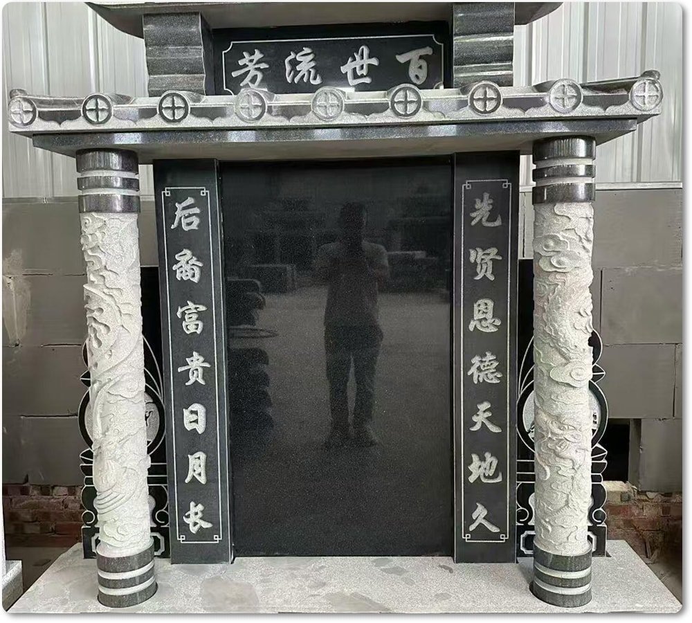 japanese style headstone