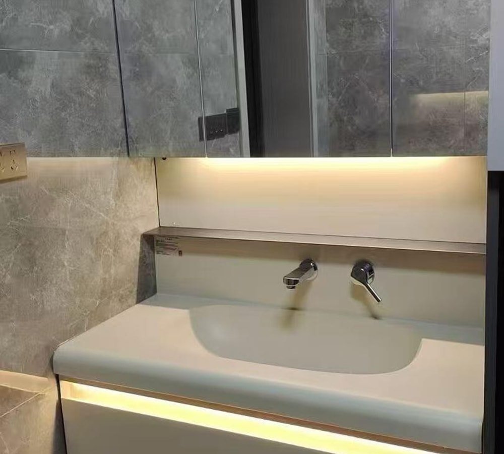nano glass bathroom vanity tops