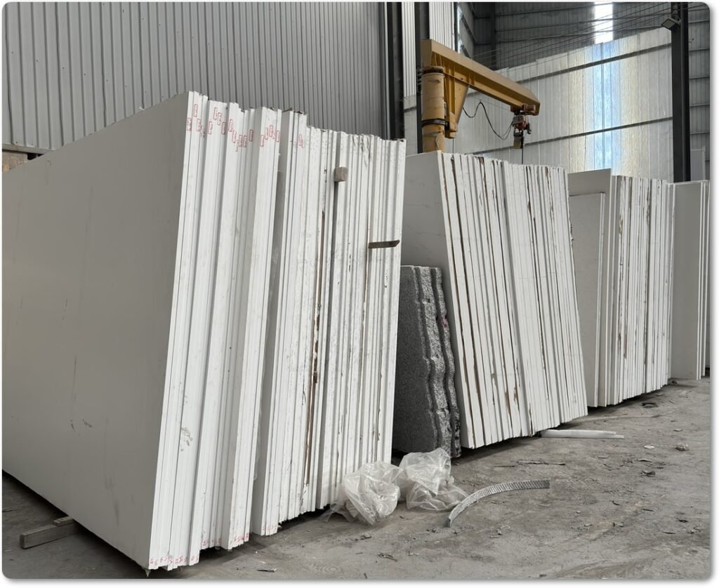 quartz countertop slabs