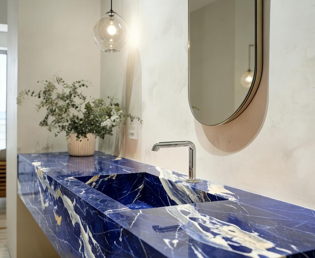 quartzite bathroom vanity tops