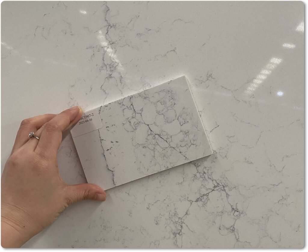 white quartz slabs