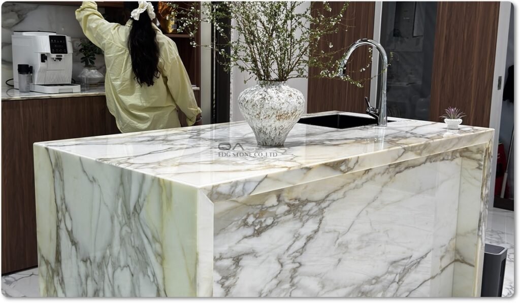 Calacatta Gold Marble countertops