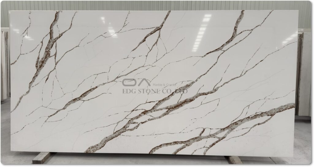 Calacatta Quartz Gold for hotel projects