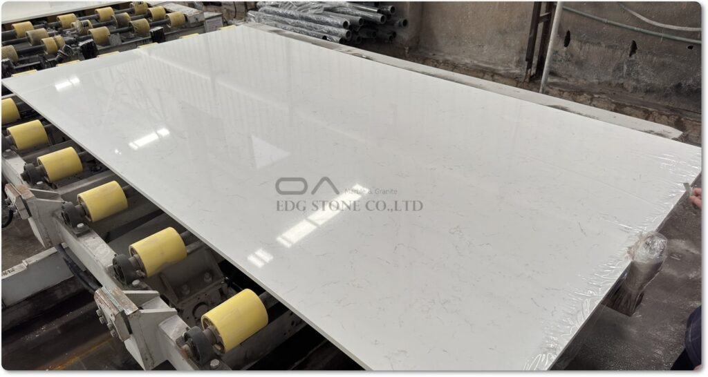 Calacatta Quartz Quality Control