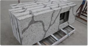 Calacatta quartz vanity tops
