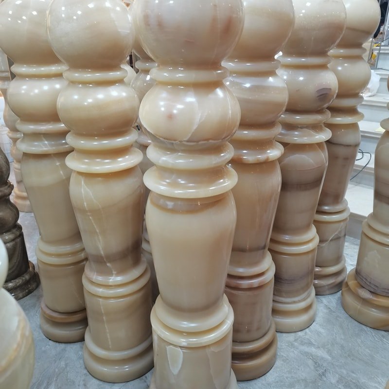 Polymer stone balustrades
