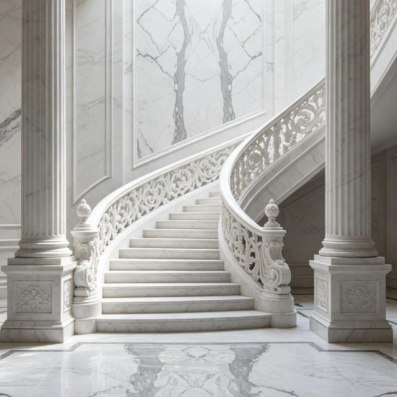 Stone Balustrade Installation