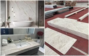 Taj Mahal Quartzite slabs