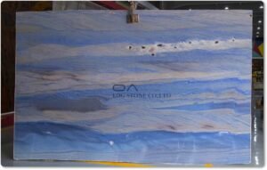 blue quartzite slabs