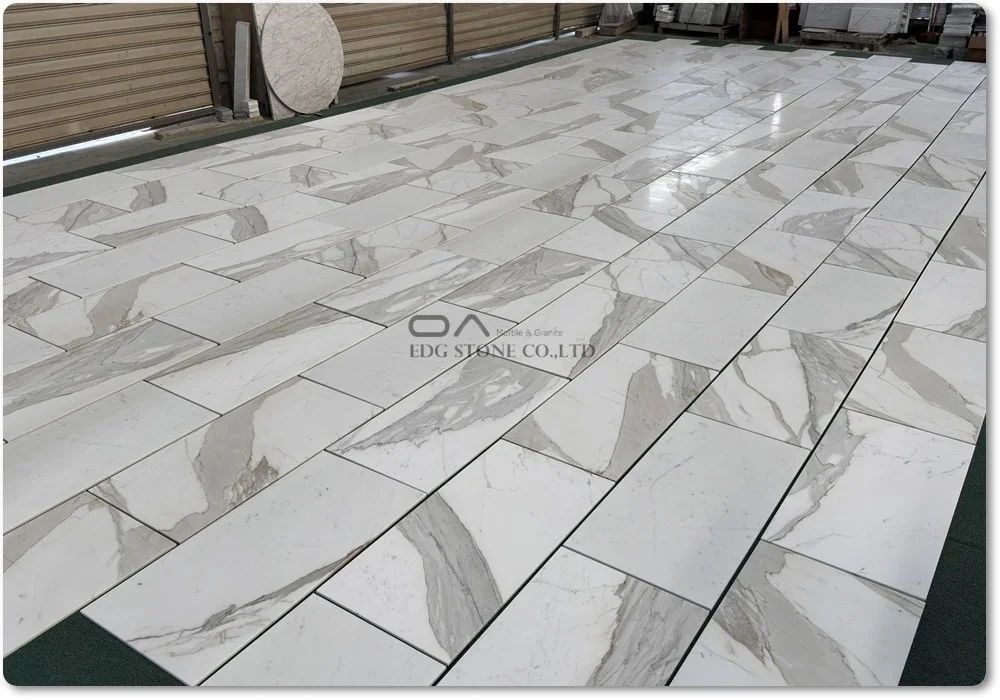 calacatta marble tile specification
