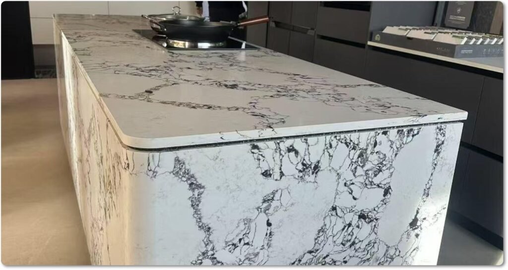 calacatta viola quartz countertops