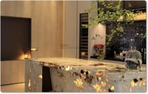 cristallo quartzite slabs