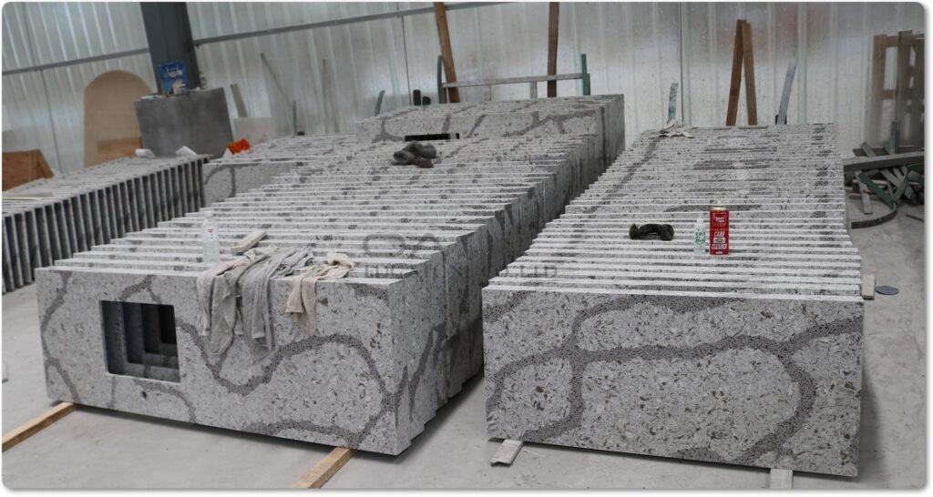 custom quartz countertops factory