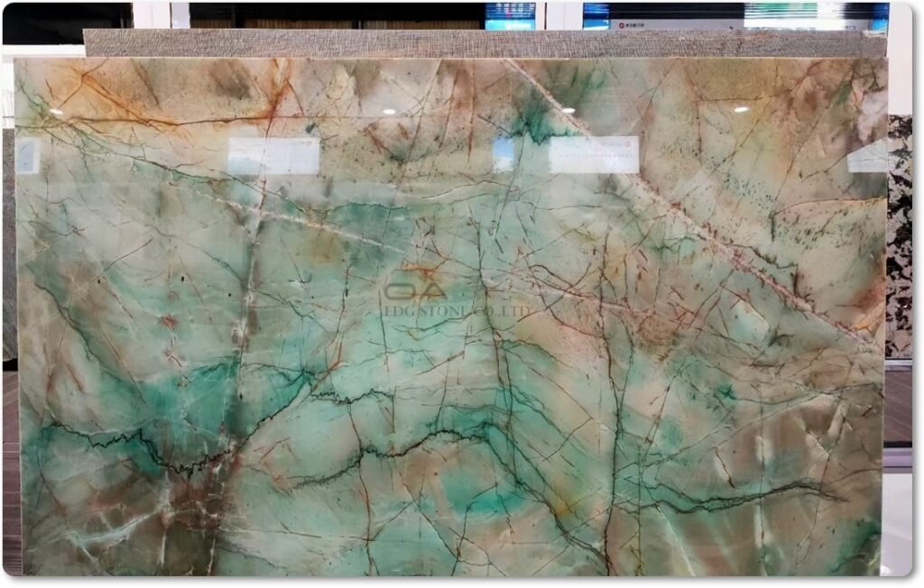 green quartzite countertop supplier