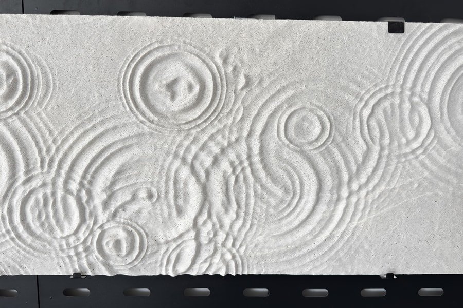 intricate bas relief